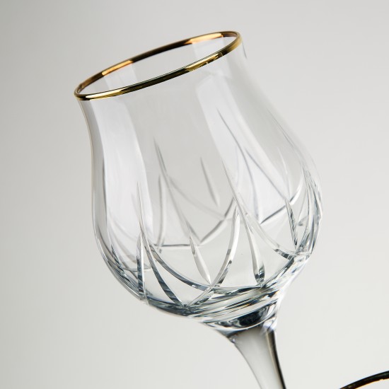 Eyfel Gold 61 Prç Cam Sofra Takım