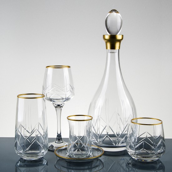 MERİDYEN ALTIN 61 PARÇA SOFRA TAKIMI