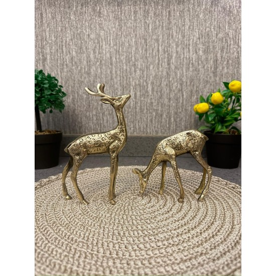 Pirinç Döküm 2'li Ceylan set